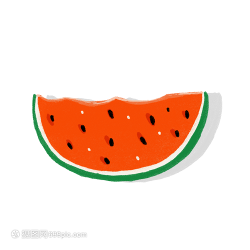 可商用扁平卡通夏季西瓜元素 免费与售卖设计资源指南